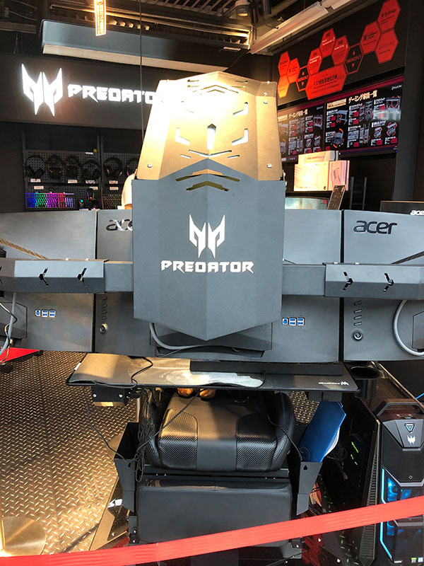 Acer Predator Thronos 究極コックピットの没入感を実際に味わう！